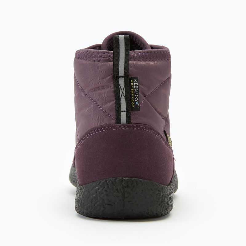 KEEN Howser II Chukka WP junior boots plum perfect/daiquiri green 6