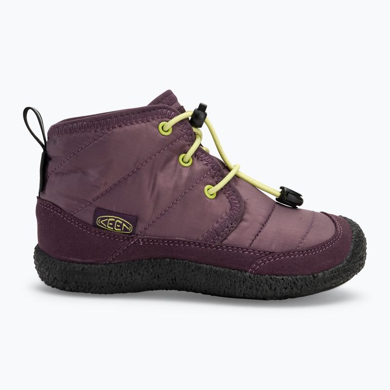 KEEN Howser II Chukka WP children's shoes plum perfect/daiquiri green 2