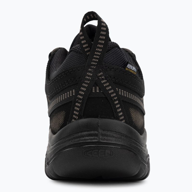 Men's trekking boots KEEN Targhee IV Waterproof triple black 6