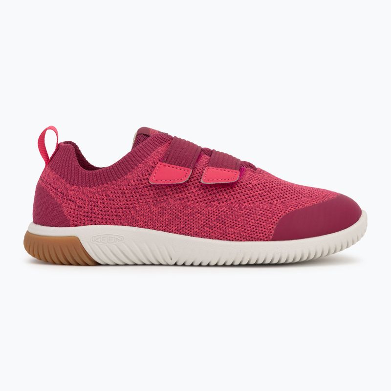 KEEN Knx Knit Ds beaujolais/ raspberry junior shoes 2