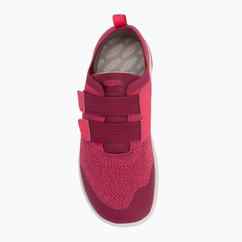 KEEN Knx Knit Ds beaujolais/ raspberry junior shoes 5