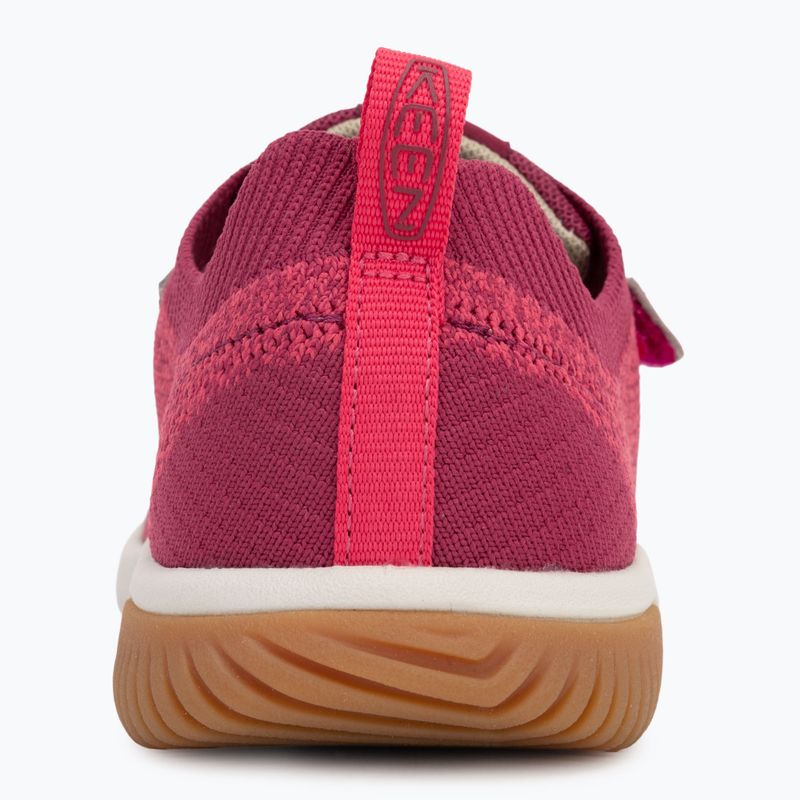 KEEN Knx Knit Ds beaujolais/ raspberry junior shoes 6