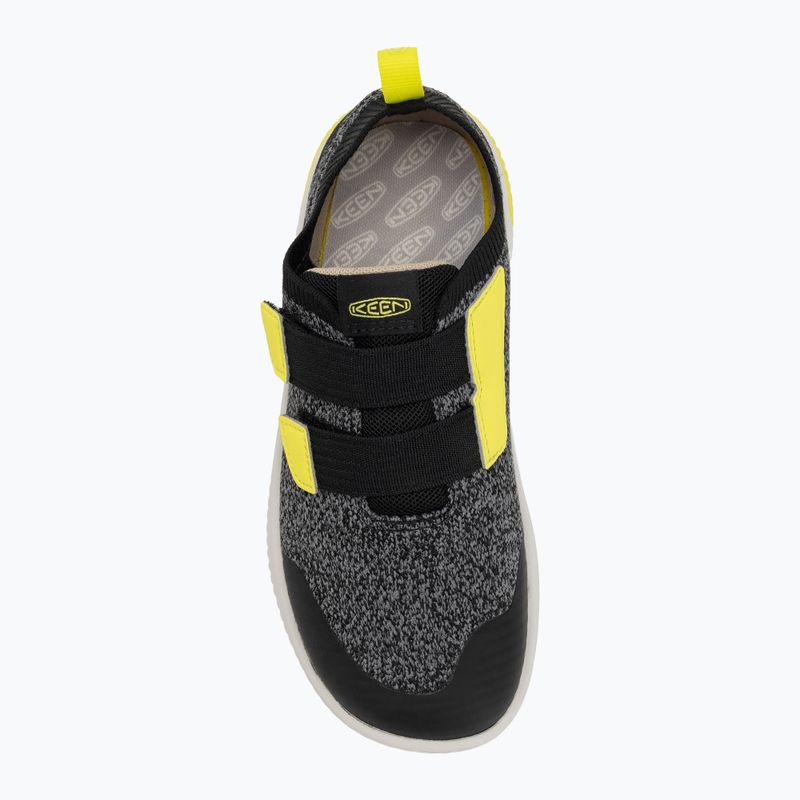 KEEN Knx Knit Ds black/ evening primrose junior shoes 5