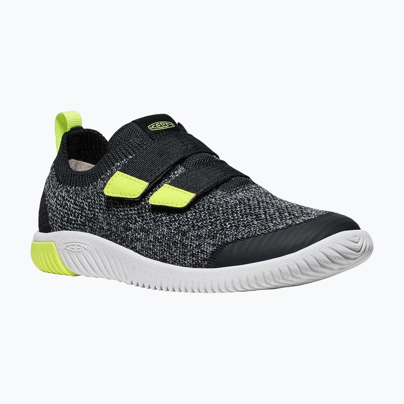 KEEN Knx Knit Ds black/ evening primrose junior shoes 8