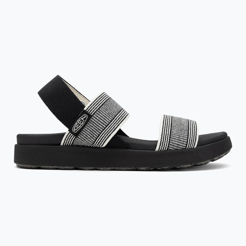 Women's KEEN Elle Backstrap sandals black/star white 2
