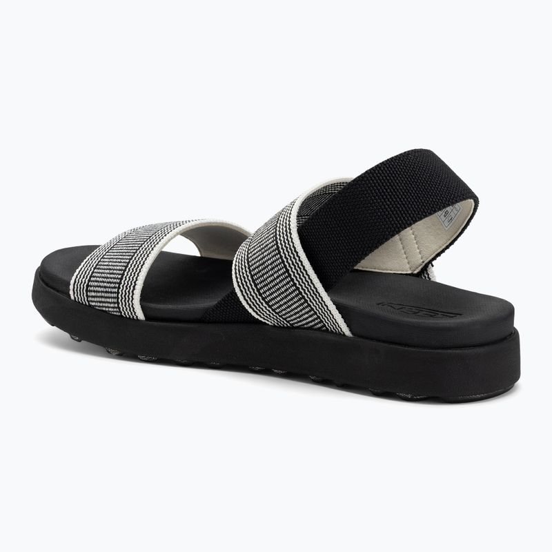 Women's KEEN Elle Backstrap sandals black/star white 3