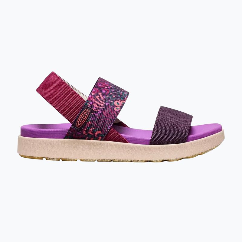 Women's KEEN Elle Backstrap sandals beaujolais/plum perfect 9