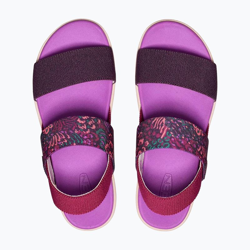 Women's KEEN Elle Backstrap sandals beaujolais/plum perfect 12