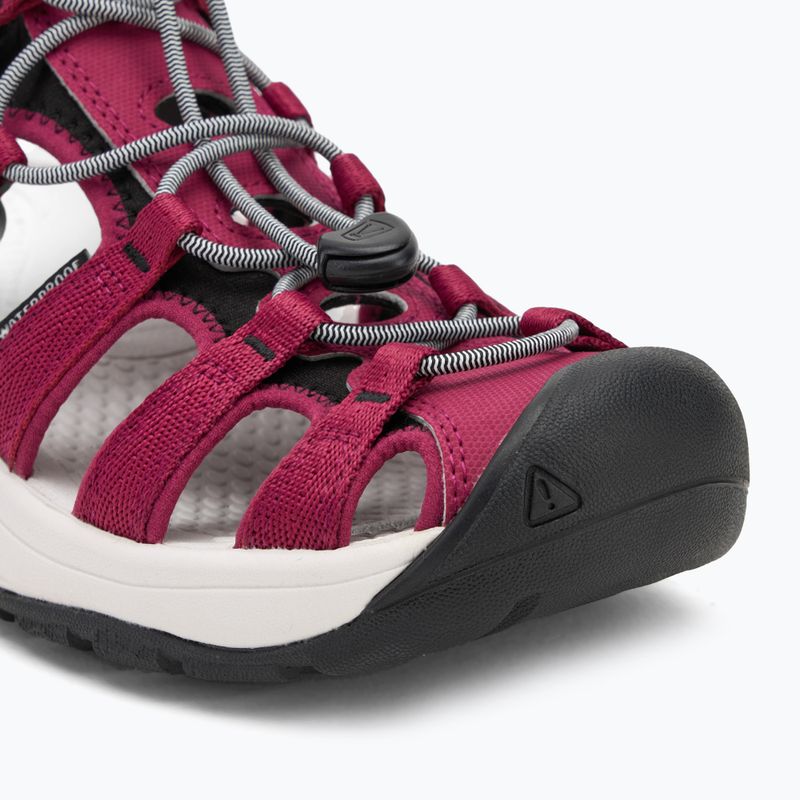 KEEN Astoria West women's sandals beaujolais/star white 7