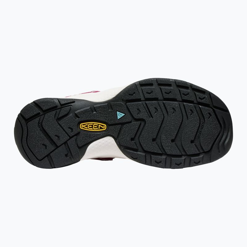 KEEN Astoria West women's sandals beaujolais/star white 6