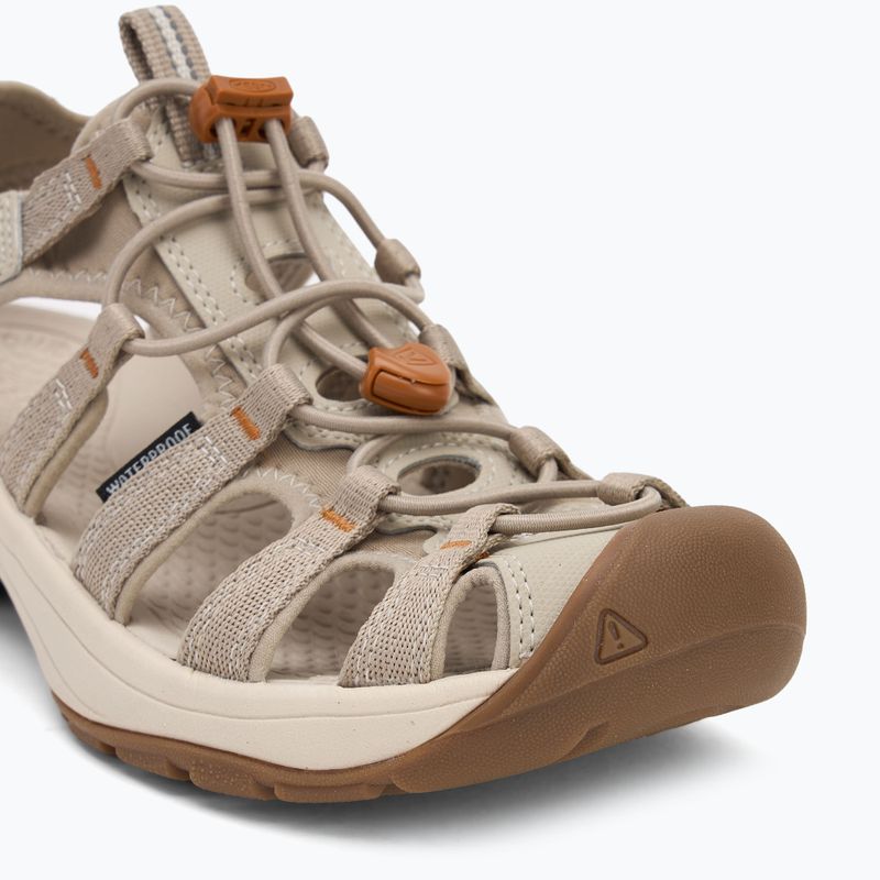 KEEN Astoria West plaza taupe/roasted pecan women's sandals 7