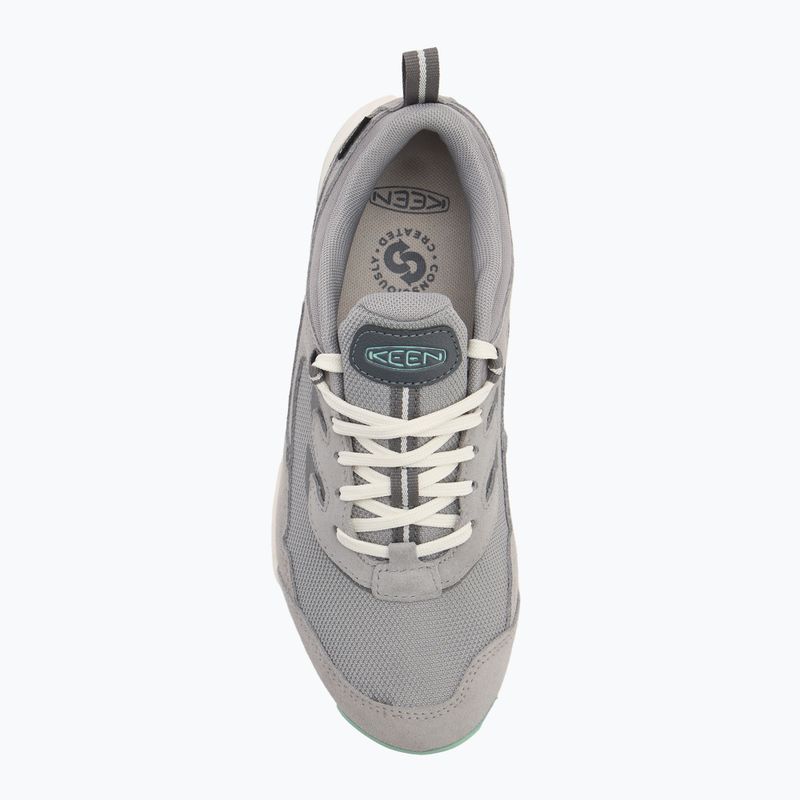 Women's trekking boots KEEN Hightrail Waterproof alloy/lichen 5