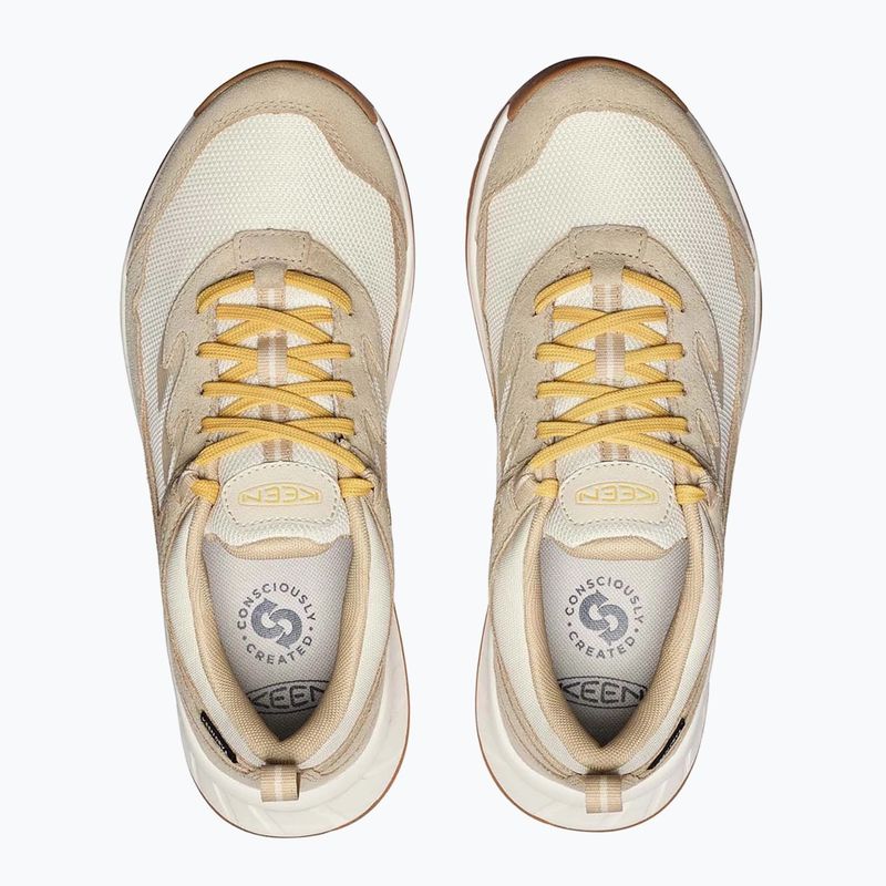 Women's hiking boots KEEN Hightrail Waterproof birch/daffodil 7