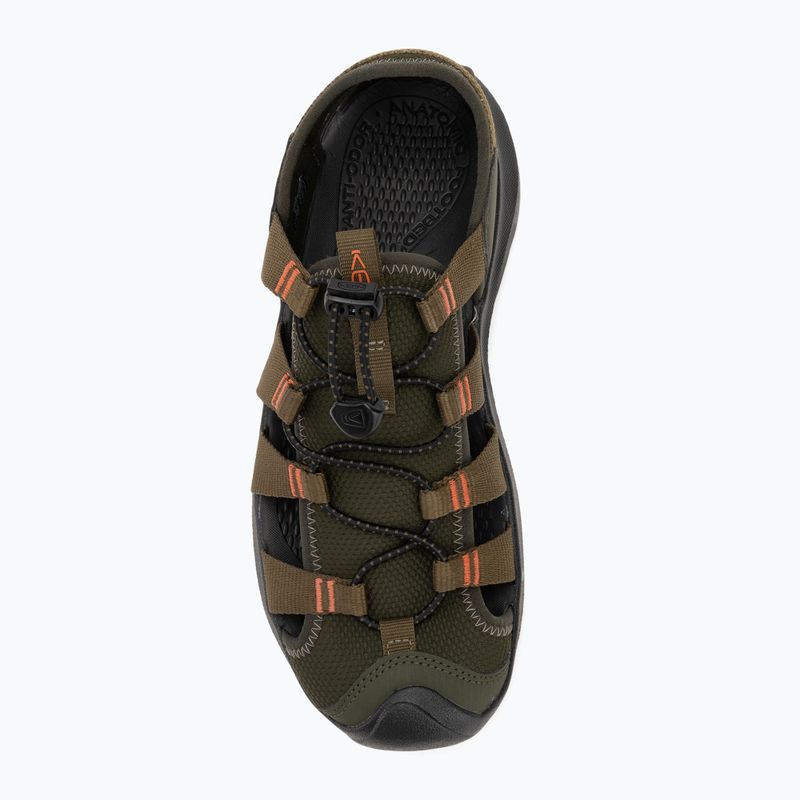 KEEN Seanik H2 men's sandals forest night/ dark olive 5
