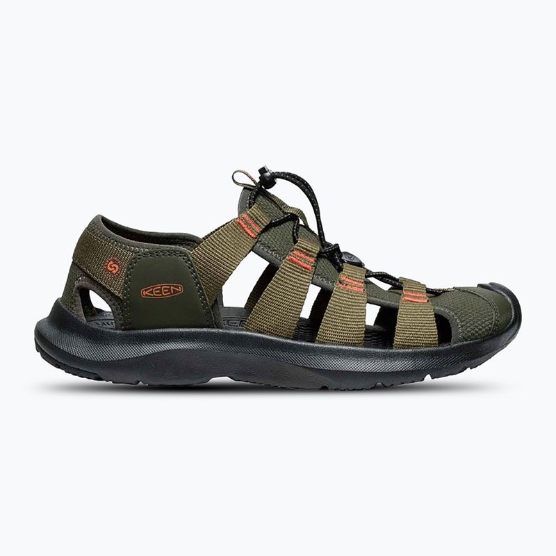 KEEN Seanik H2 men's sandals forest night/ dark olive 8