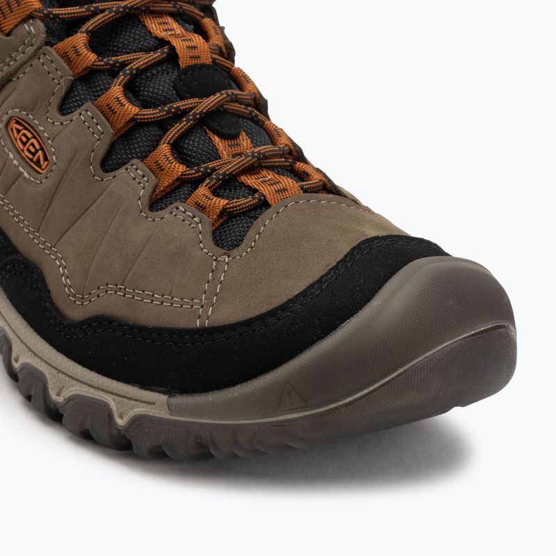 Men's trekking boots KEEN Targhee IV WP sea turtle/roasted pecan 7