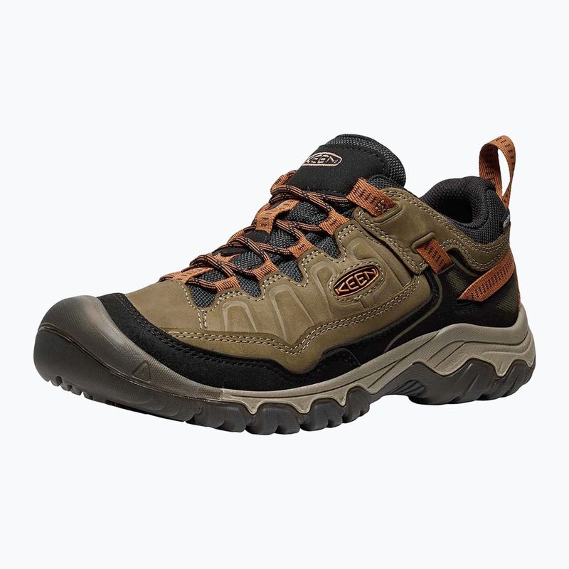Men's trekking boots KEEN Targhee IV WP sea turtle/roasted pecan 8