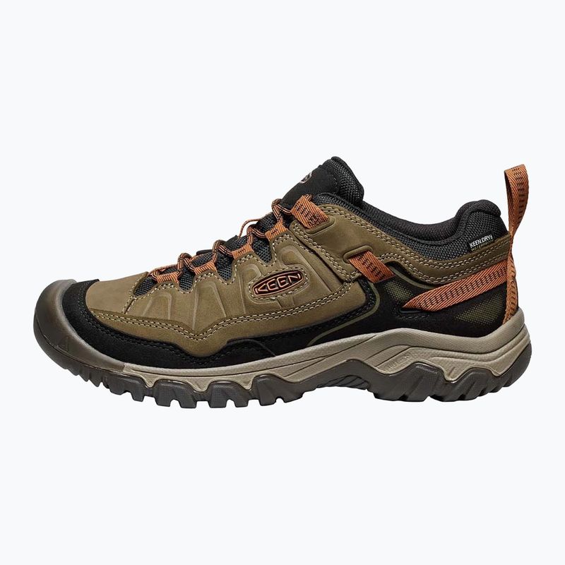 Men's trekking boots KEEN Targhee IV WP sea turtle/roasted pecan 10