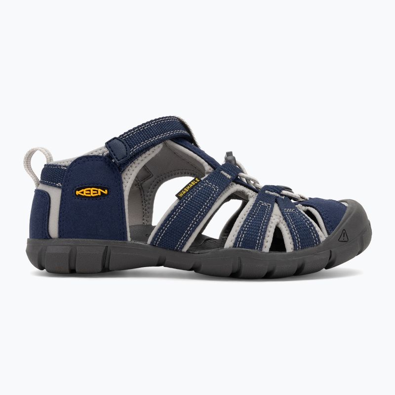KEEN Seacamp II CNX naval academy/ drizzle junior sandals 2