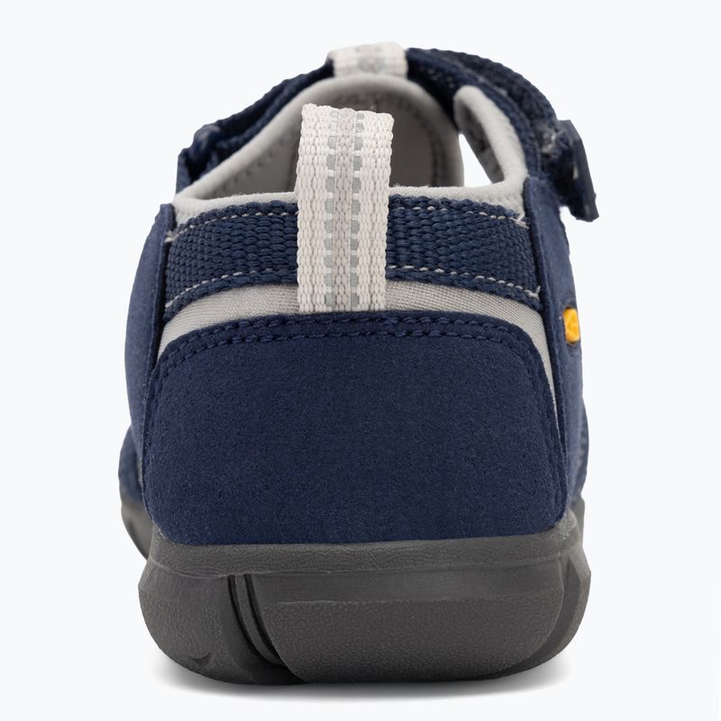 KEEN Seacamp II CNX naval academy/ drizzle junior sandals 6