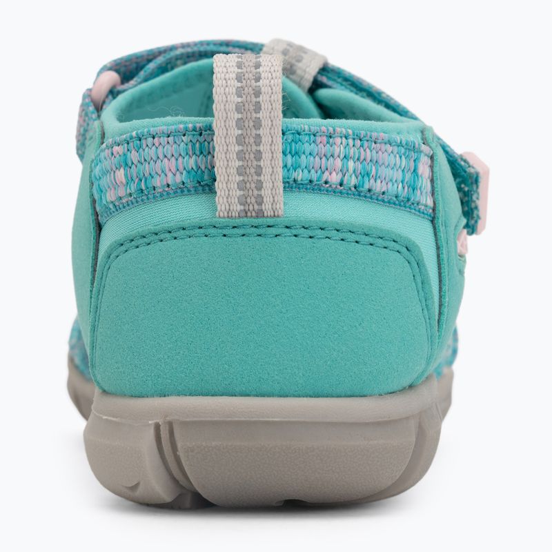 Junior's sandals KEEN Seacamp II CNX bright aqua/giggle pink 6