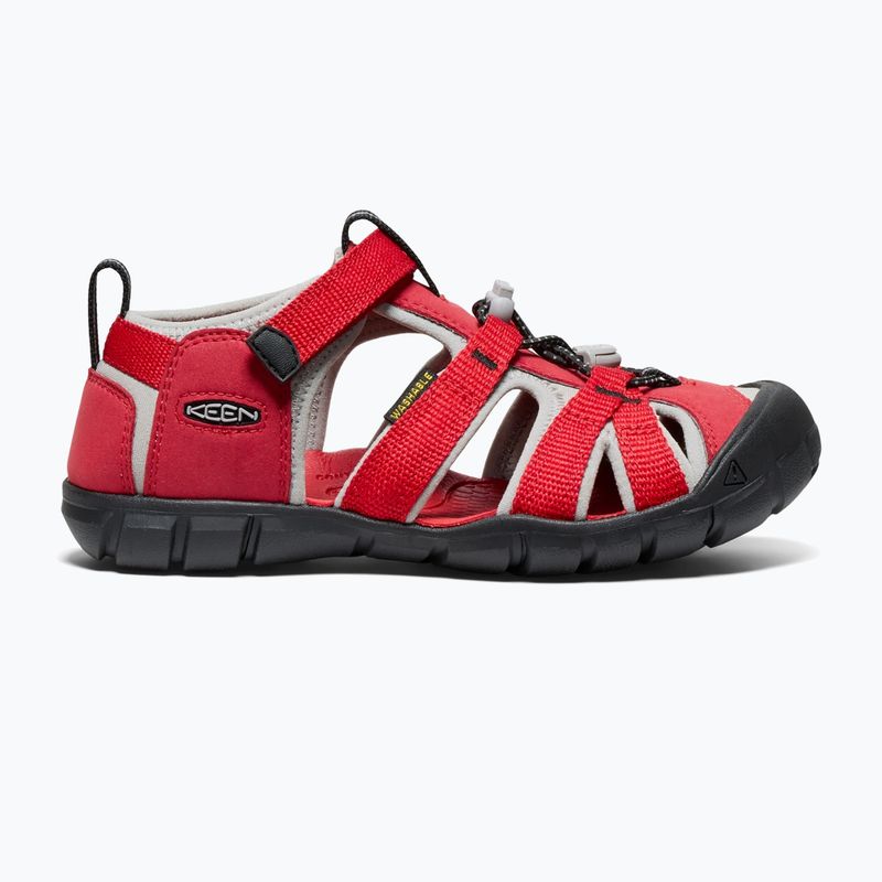 Junior sandals KEEN Seacamp II CNX red/alloy 2