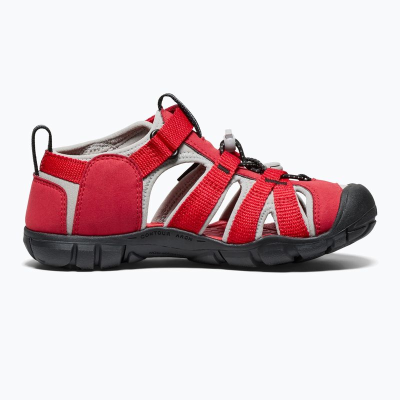Junior sandals KEEN Seacamp II CNX red/alloy 3