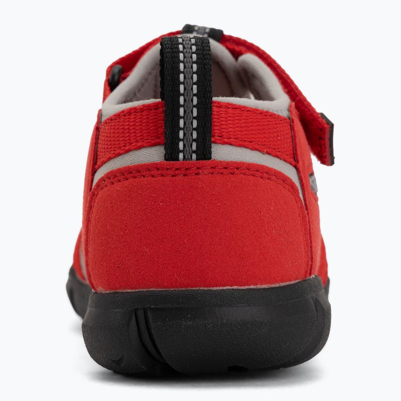 Junior sandals KEEN Seacamp II CNX red/alloy 6