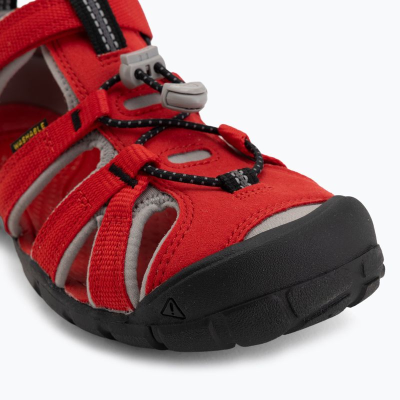 Junior sandals KEEN Seacamp II CNX red/alloy 7