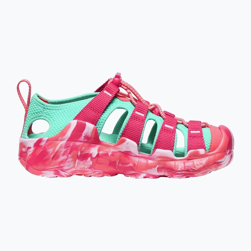 KEEN Hyperport H2 raspberry/pool blue children's sandals 3