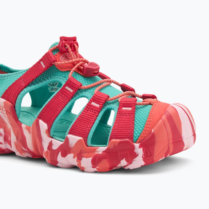 KEEN Hyperport H2 raspberry/pool blue children's sandals 7