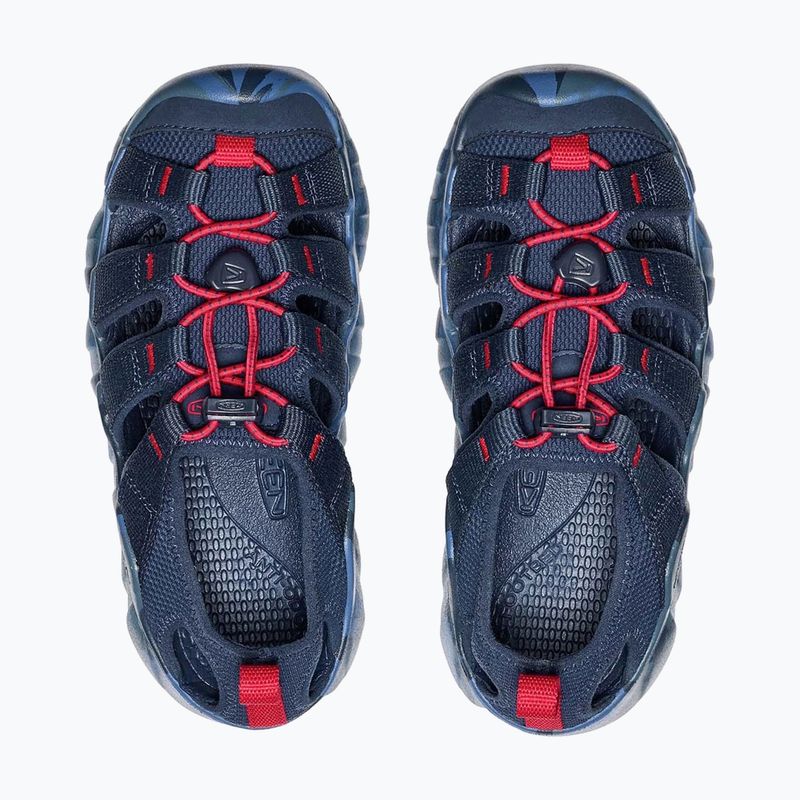 KEEN Hyperport H2 naval academy/red carpet children's sandals 5