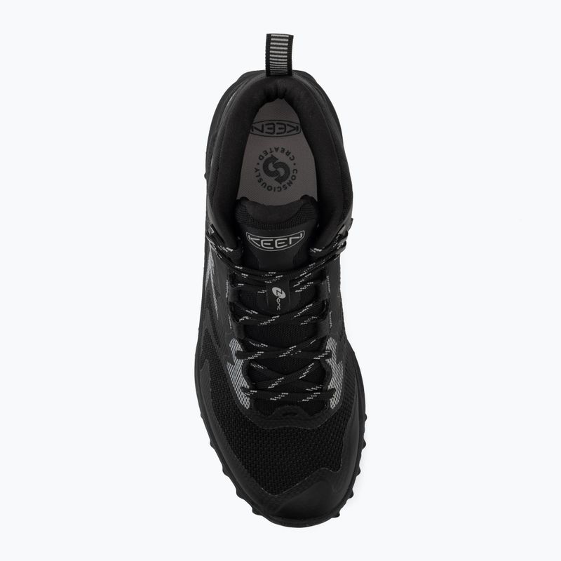 Men's trekking boots KEEN Zionic Nxt Mid Wp triple black 5
