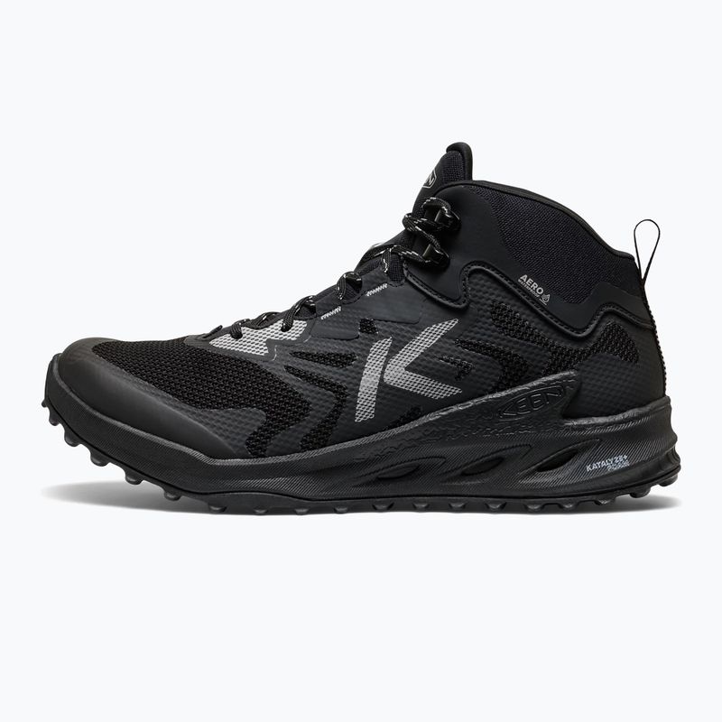 Men's trekking boots KEEN Zionic Nxt Mid Wp triple black 2