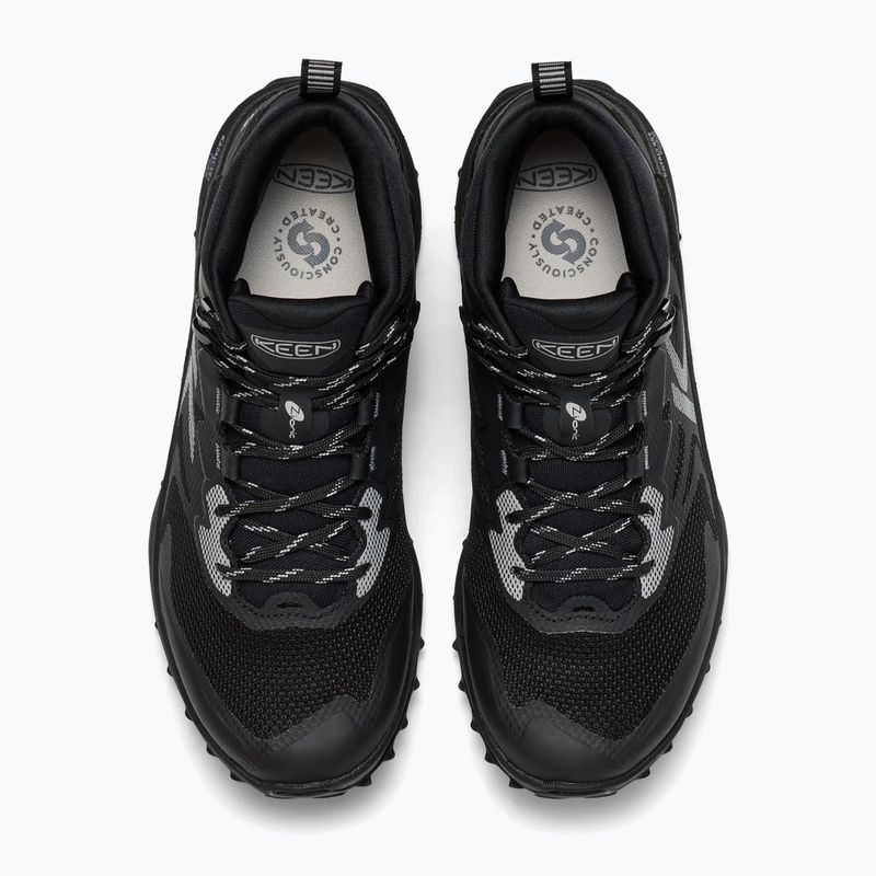 Men's trekking boots KEEN Zionic Nxt Mid Wp triple black 5