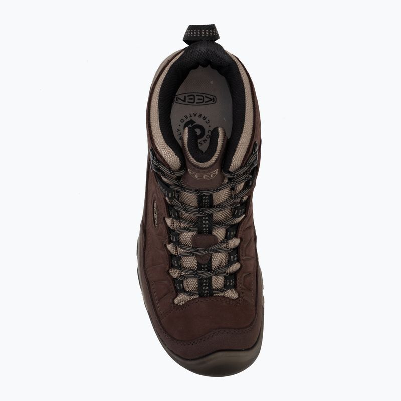 Men's trekking boots KEEN Targhee IV Mid Wp java/bridnle 5