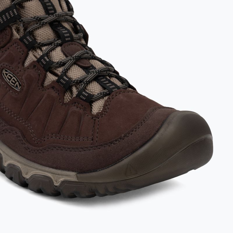 Men's trekking boots KEEN Targhee IV Mid Wp java/bridnle 7
