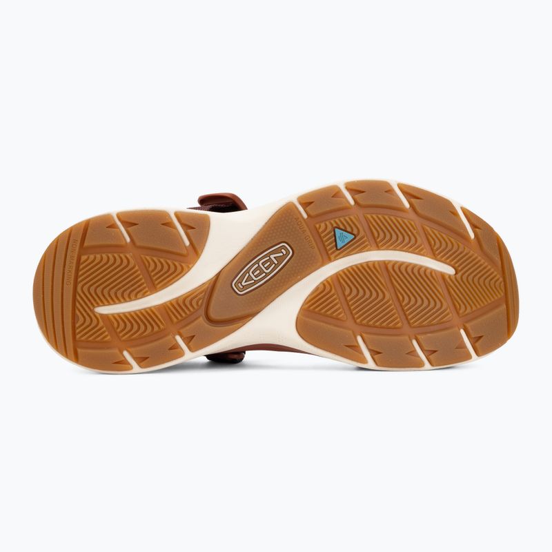 Women's sandals KEEN Leiki Ot fig/burnt 4