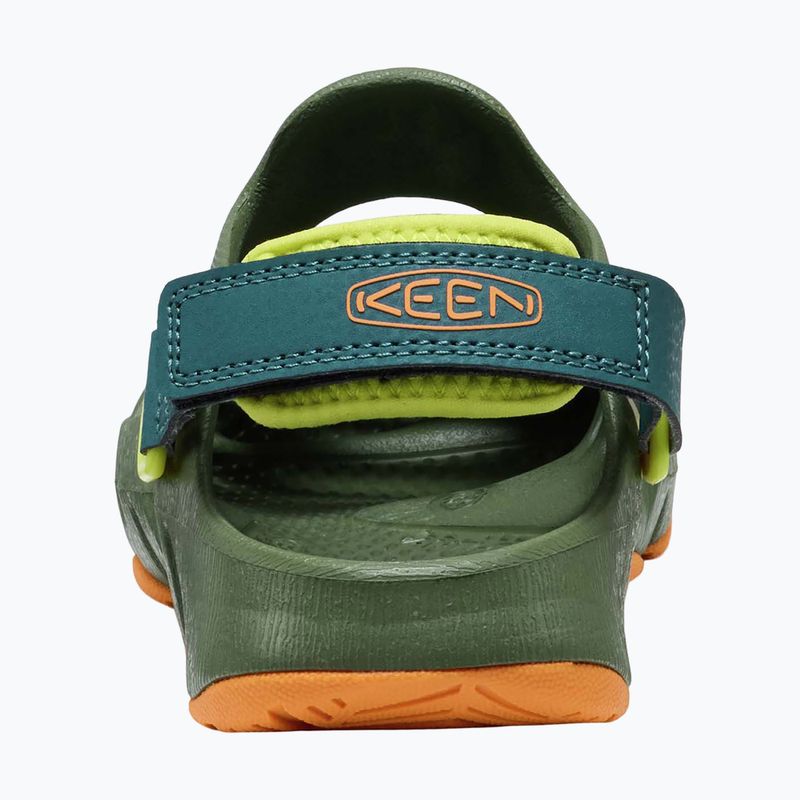 Children's sandals KEEN Hyperflt green/orange peel 5