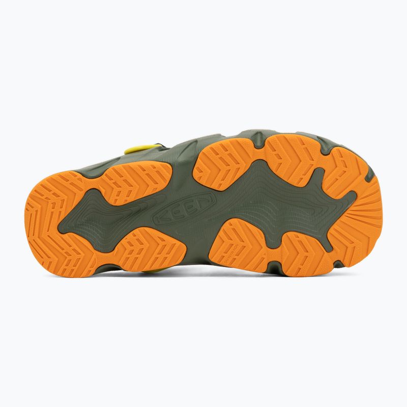 Children's sandals KEEN Hyperflt green/orange peel 5