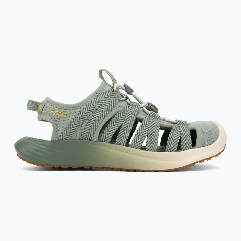 Women's sandals KEEN Whisper Lite lily pad/cream gold 2
