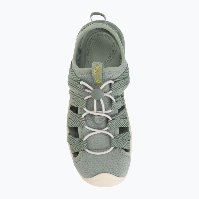 Women's sandals KEEN Whisper Lite lily pad/cream gold 5