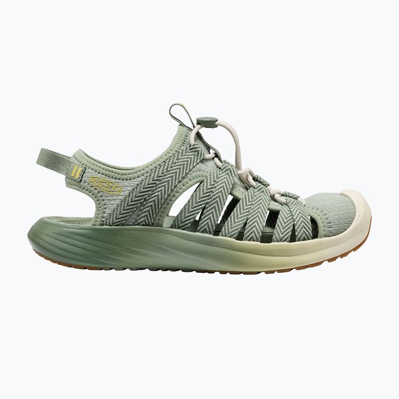 Women's sandals KEEN Whisper Lite lily pad/cream gold 3