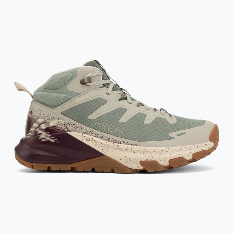 Women's trekking boots KEEN Targhee Apex Mid Wp lilly pad/fig 2