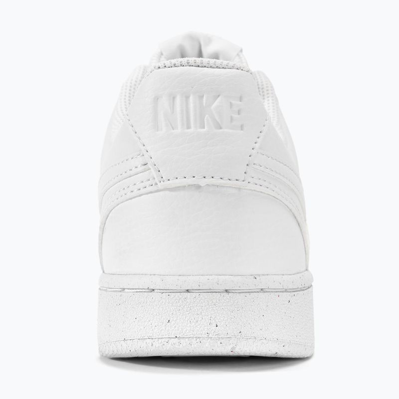 Men's Nike Court Vision Low Next Nature white/white/white shoes 6