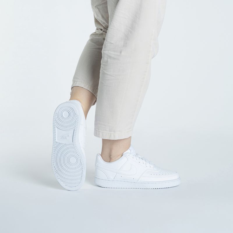 Womenʼs trainers Nike Court Vision Low Next Nature white/white/white 2
