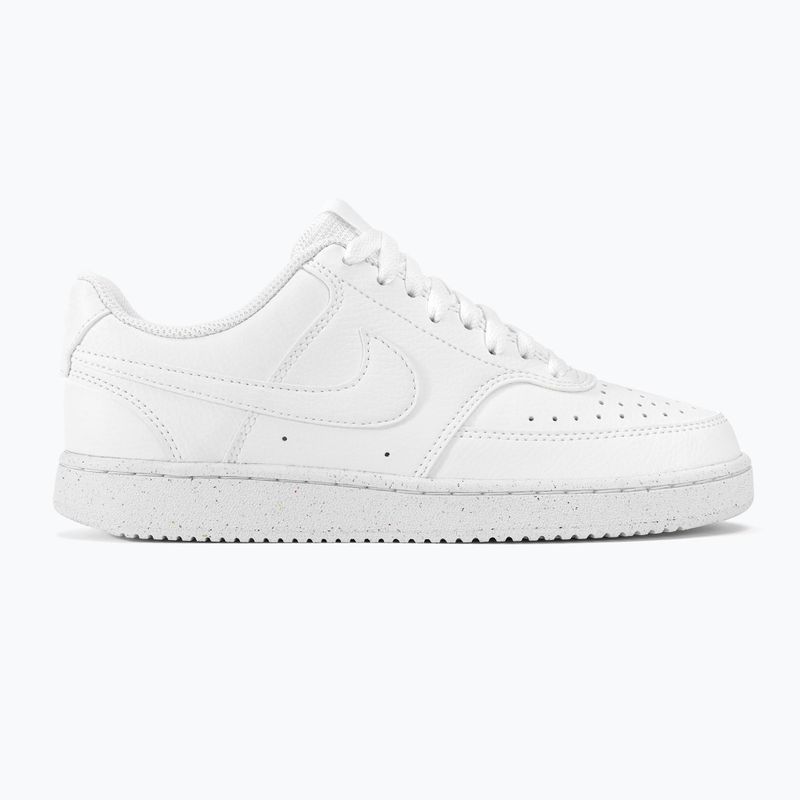 Nike Court Vision Low Next Nature white/white/white women's shoes 3