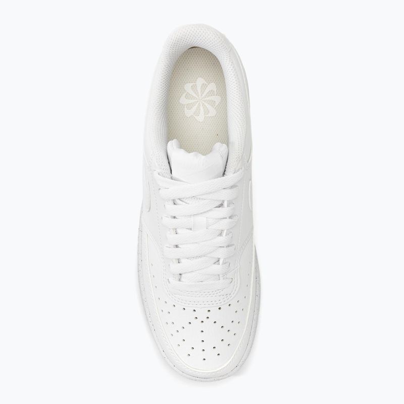 Womenʼs trainers Nike Court Vision Low Next Nature white/white/white 6