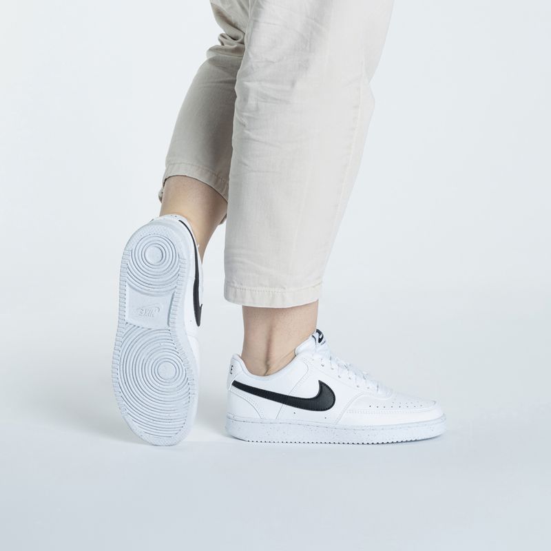 Women's shoes Nike Court Vision Low Next Nature white//white/black 2
