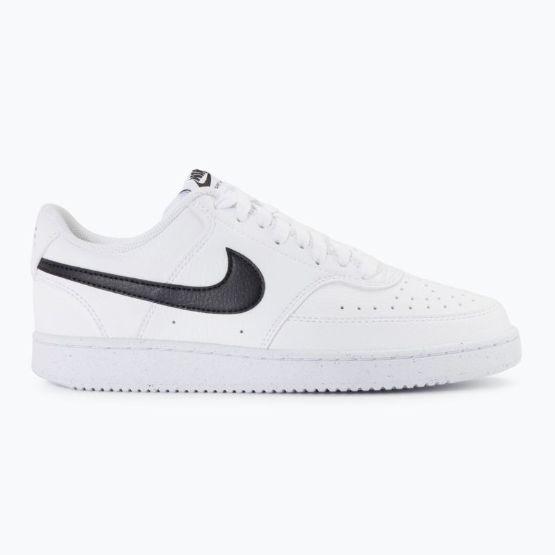 Nike Court Vision Low Next Nature women's shoes white/black 3